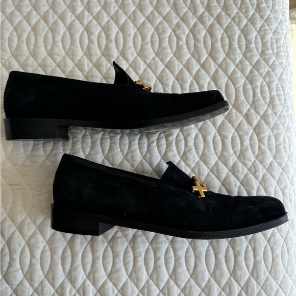 Robert clergerie xoxo black suede loafers. Size 7 1/2 - Picture 3 of 7
